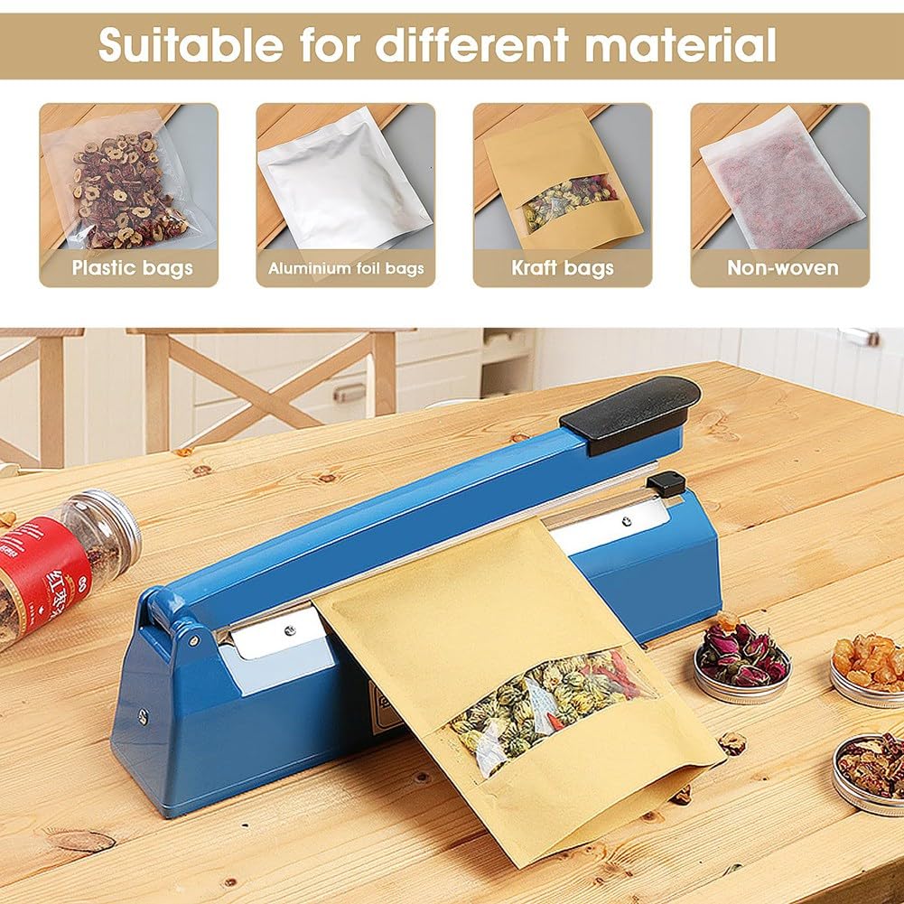 20 Stück Heizdraht-Set Für Siegelmaschinen – Alu/Stoff-Heizbänder Für Impulsschweißgeräte, 34x3,2x0,1 Cm, Ersatz-Dichtungsstreifen