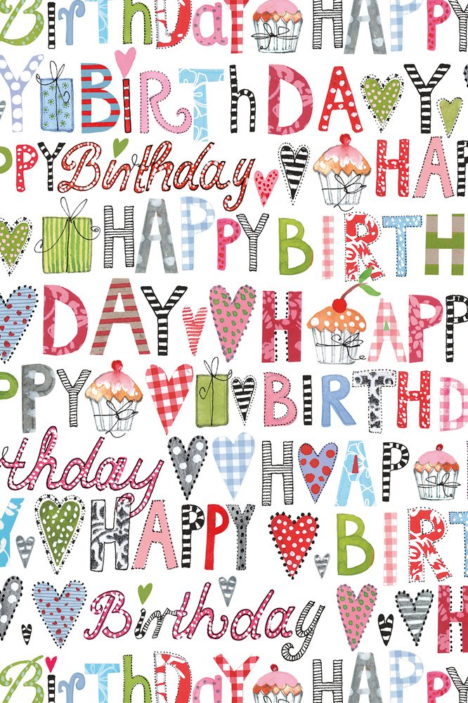 Stewo 2528936525 Svea Wrapping Paper – Roll Format 70 x 200 cm Pink