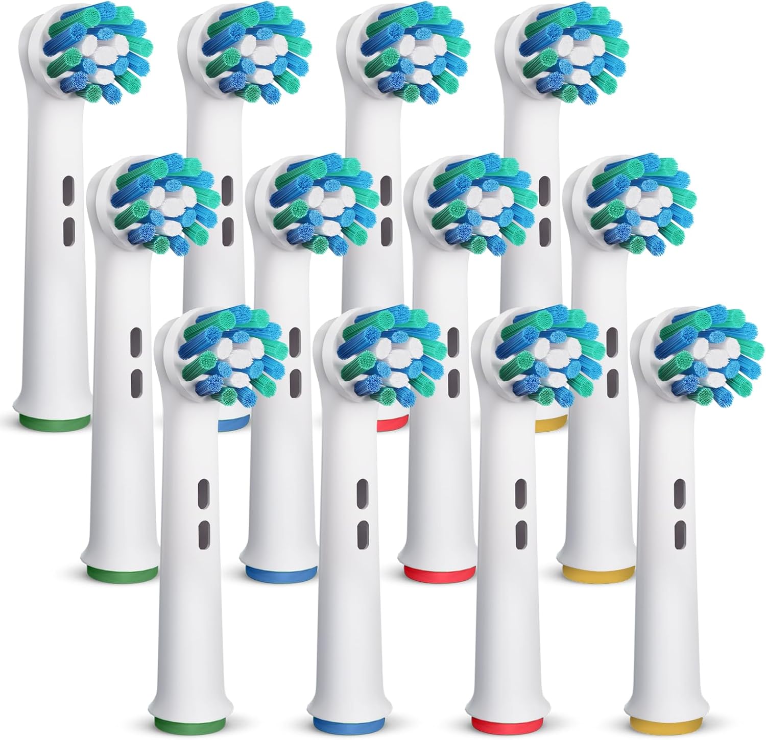 Replacement Toothbrush Heads Compatible with Oral B Braun 12 Pcs