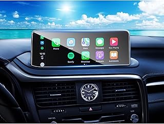 for 2022 Lexus RX Screen Protector, Car Touch Screen Protector for 2021 2022 Lexus RX 350 450 12.3 In Infortainment System Screen Cover 2022 RX Navigation Display Clear Screen Protective Film for Lexus RX 2020 2021