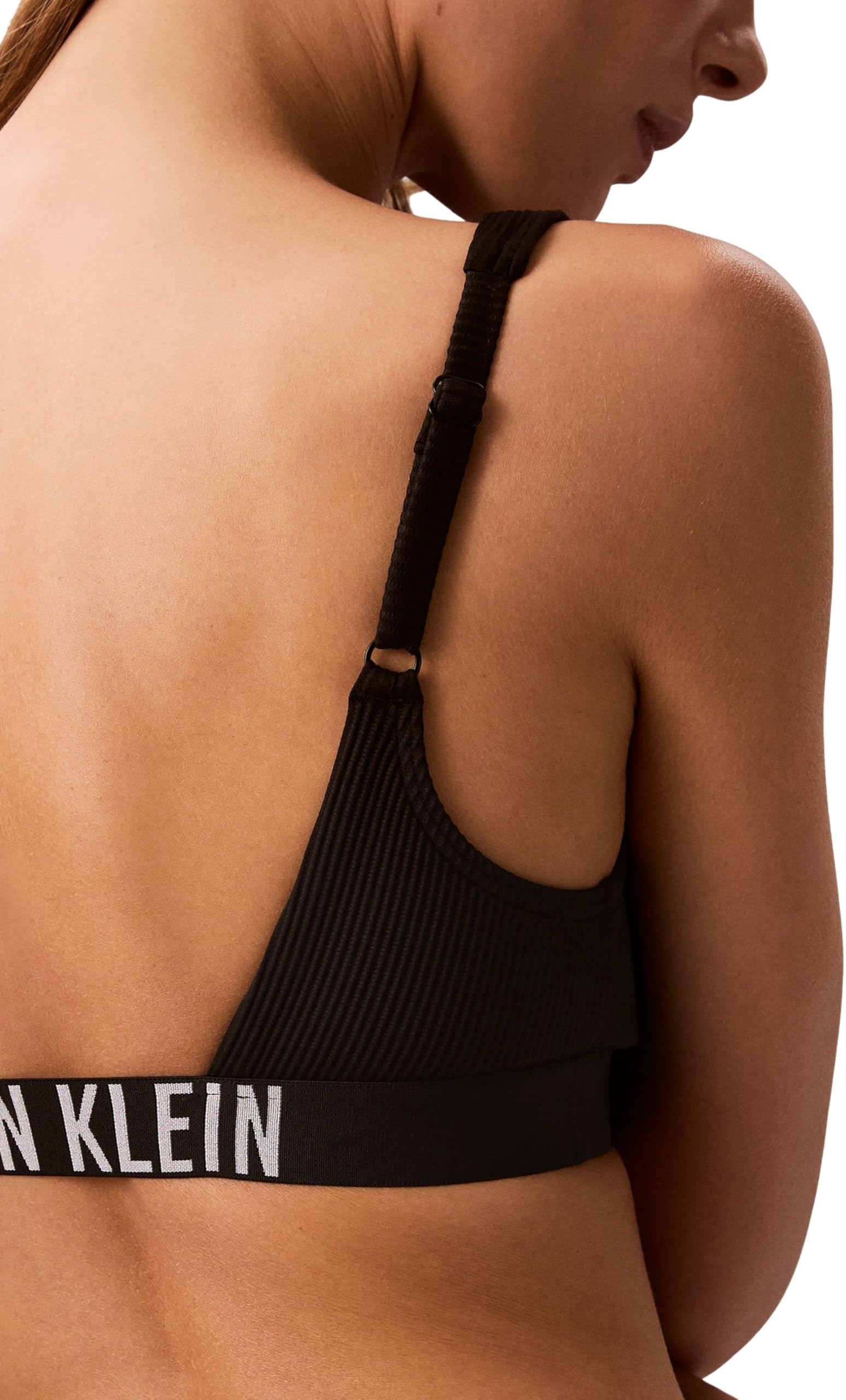 Calvin Klein Scoop Bralette Lv00q61211 Hauts de Bain Femme (Lot de 1)