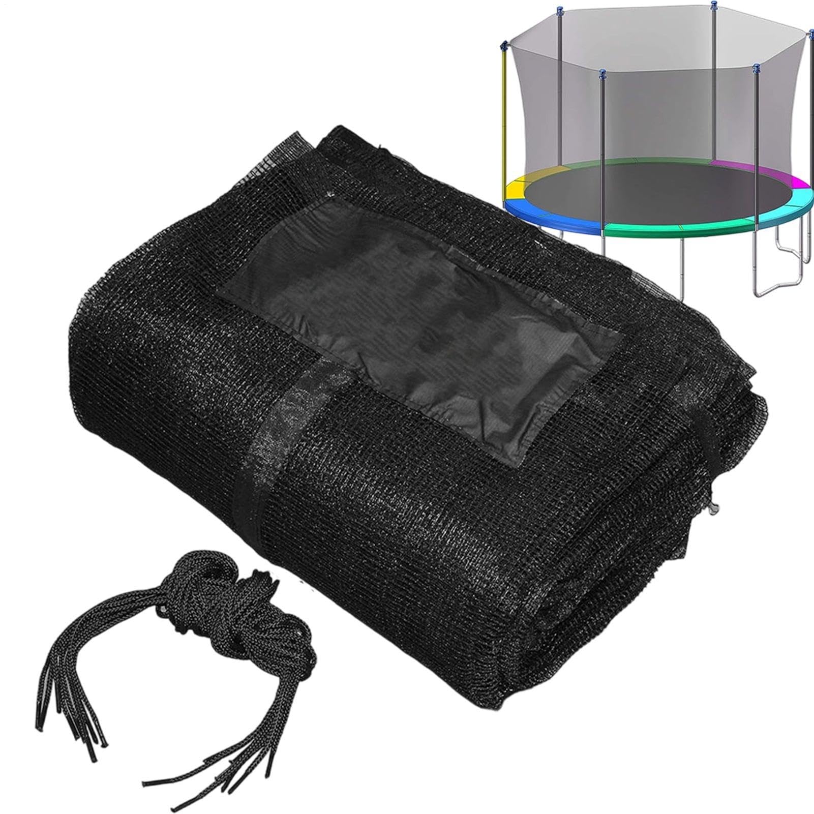 Red de seguridad para trampolín resistente a la intemperie, resistente a las roturas,