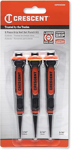 Miniatura 10 de Crescent Juego de 3 piezas, punzón de acero de 5" - CNPS12332S