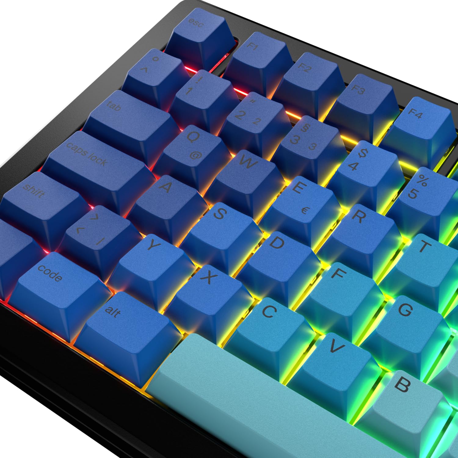 GLORIOUS GPBT Keycaps Profilo Cherry Layout ISO Tedesco (Ocean)