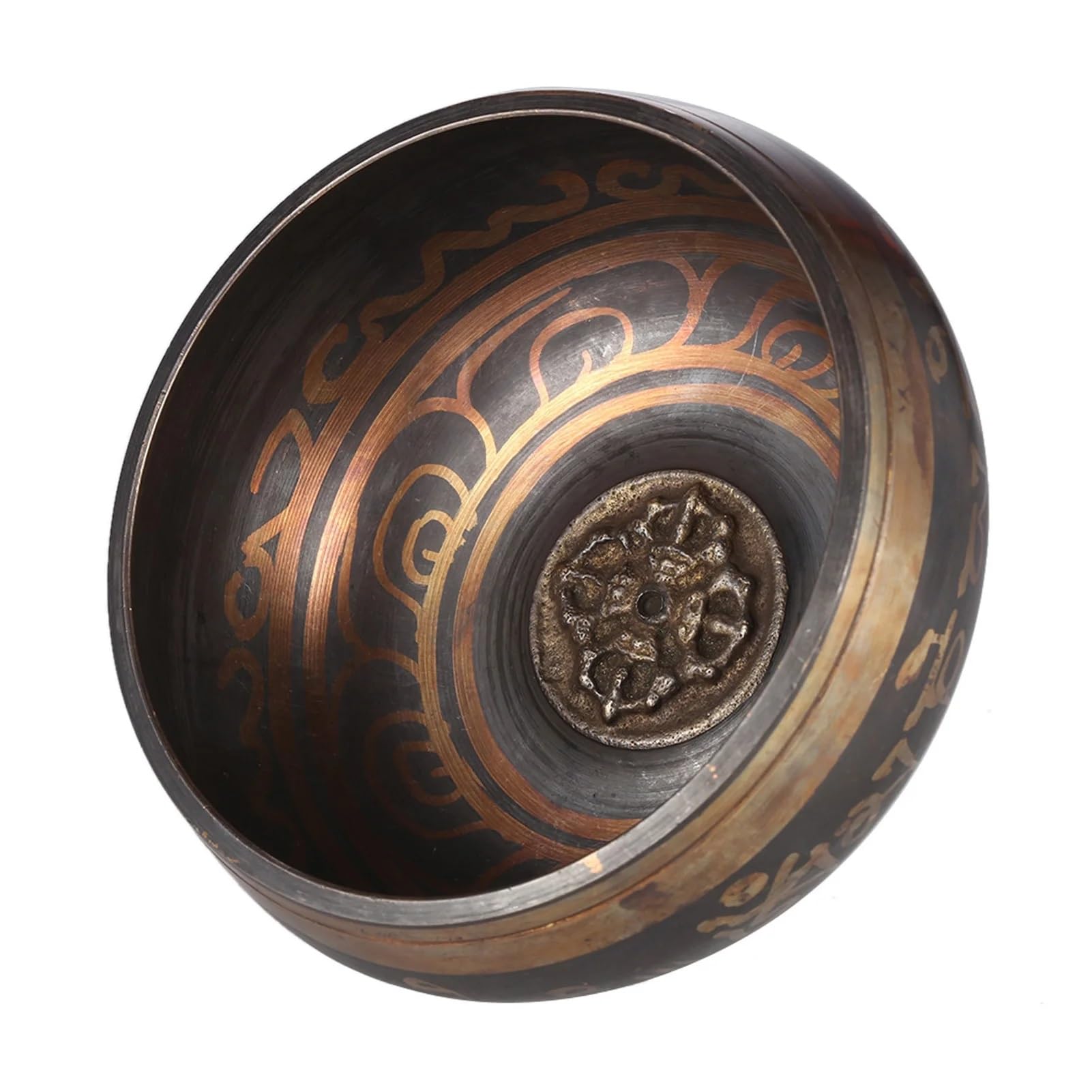 Set di Campane tibetane, Campane tibetane, Campane tibetane Buddha, Campane tibetane, Campane tibetane per la Pratica dello Yoga, Campane tibetane in Rame