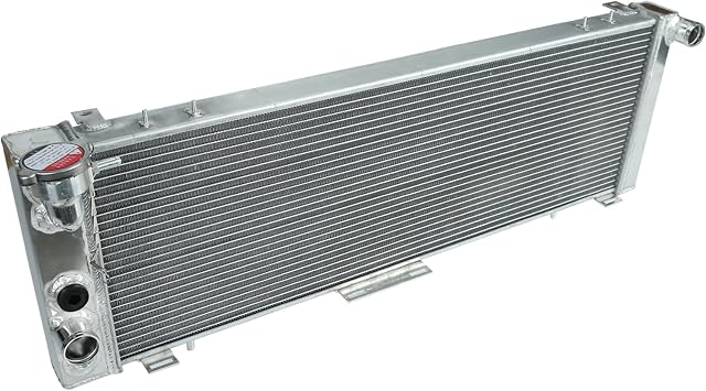 3 Row Full Aluminum Radiator Compatible with 1991-2001 J-eep Cherokee XJ Comanche 2.5L L4 4.0L L6 AT/MT