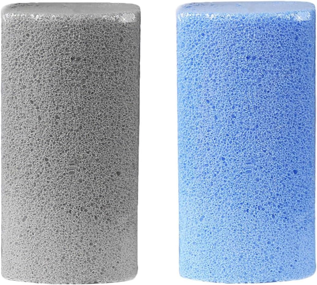 GANAZONO Pumice Stone Foot Callus Remover 2pcs Handheld Foot Care Tool 10x5x3.5cm Exfoliating Dead Skin Scrubber for Heels and Soles Pedicure at Home and Travel