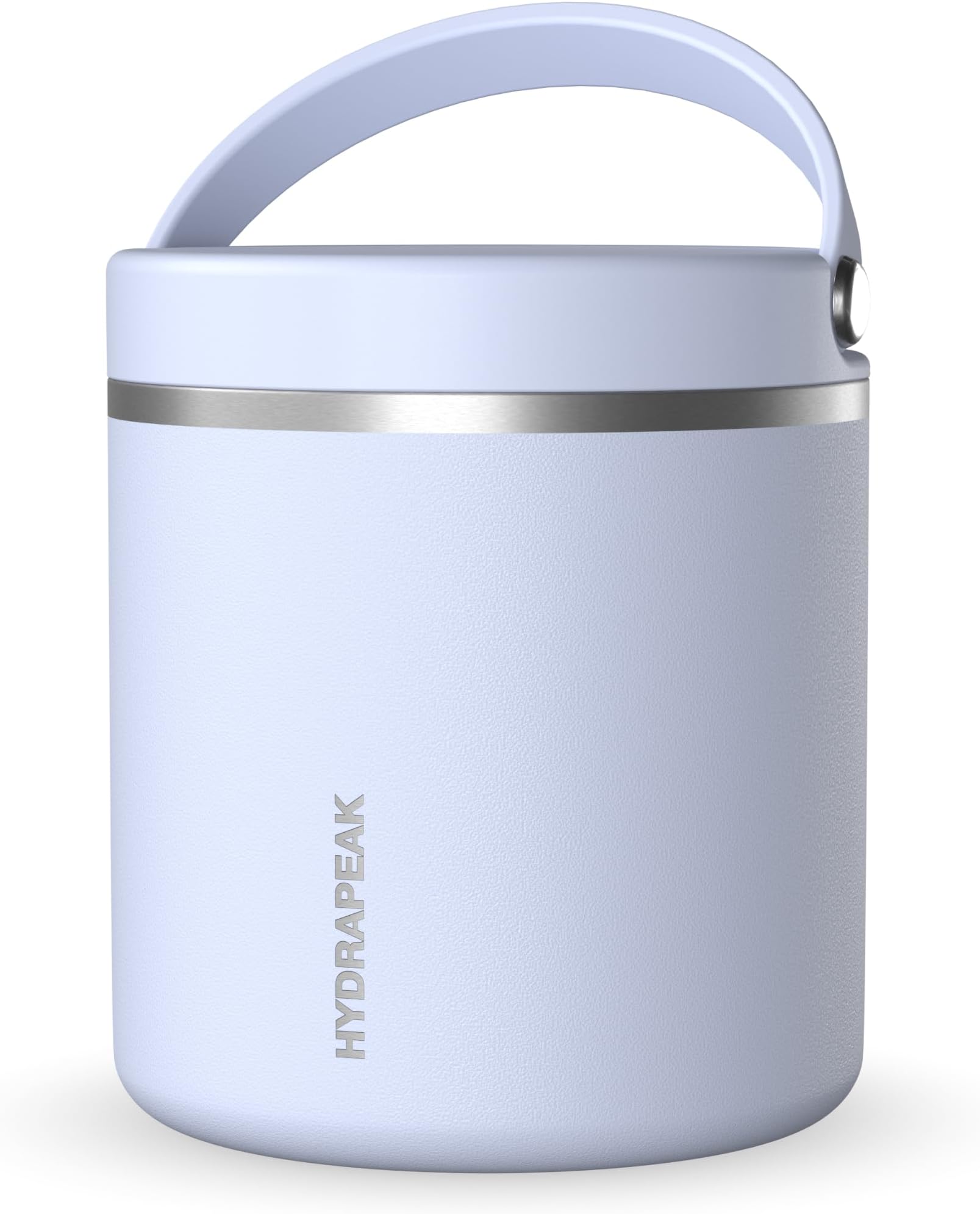 Hydrapeak 25oz Stainless Steel Vacuum Insulated Thermos Food Jar | Kids for Hot and Cold Food, Wide Mouth Leak-Proof Soup Adults, 10 Hours 16 (Iceberg)