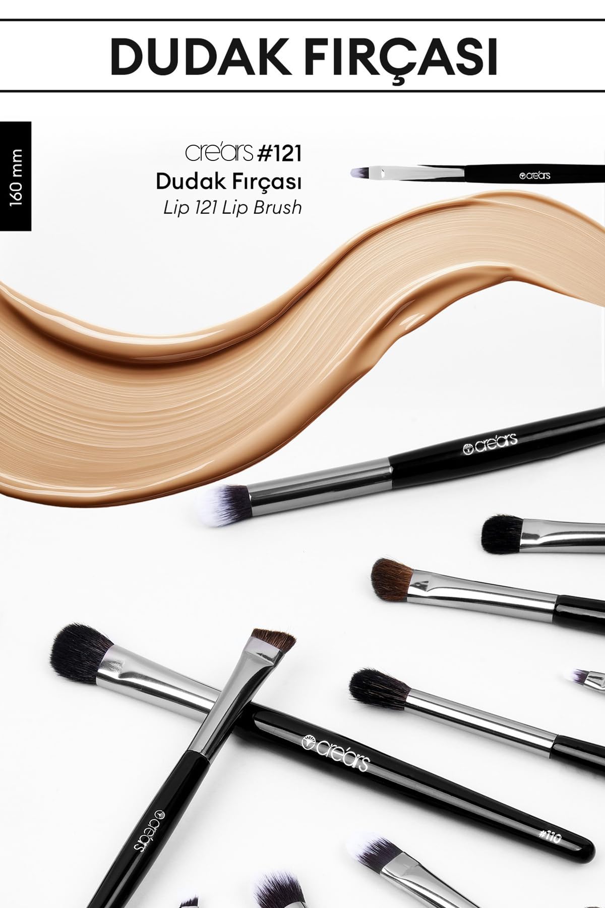 Cre'ars, Far Fırçası Cre'Ars Short Shader Brush #128