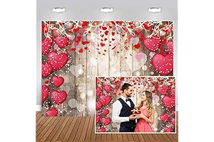 CHAIYA Valentine's Day Backdrop