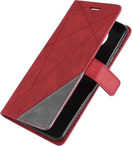 Miniatura 7 de Funda de cuero tipo cartera para Xiaomi Poco X3 NFC, funda de cuero con tapa de PU premium con ranuras de crédito Kickstand para bolsillo de