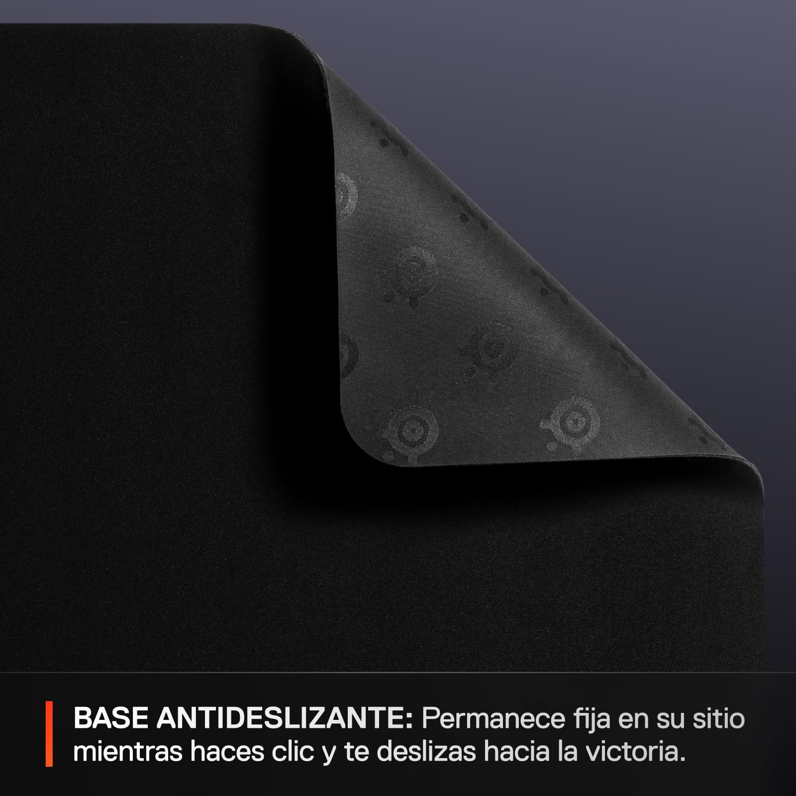 SteelSeries QcK - Alfombrilla de ratón para juegos - Caucho - Superficie microtejida exclusiva - Optimizada para sensores de juegos - Tamaño M (320mm x 270mm x 2mm)