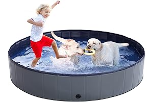 Foldable Swimming Pool for Kids and Dogs