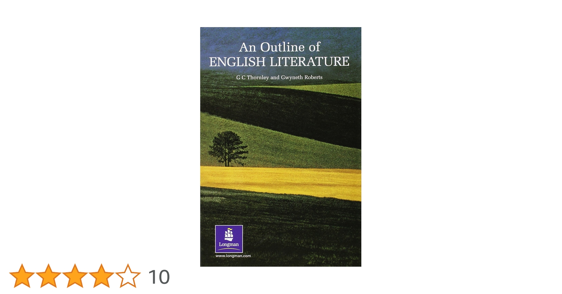 語学・辞書・学習参考書 An Outline of English Literature Outline of English Literature, An 2nd. Edition 1984 : Buy