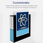 Avery Heavy-Duty View Binder with 3-Inch One Touch EZD Ring, White (79193)