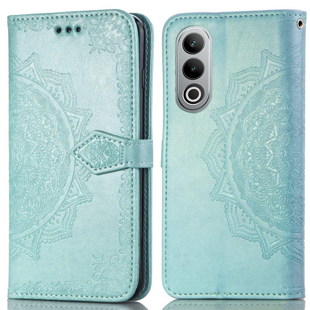 ClickCase Queen Series for OnePlus Nord CE4 5G Leather Flower Embossing Wallet Flip case Magnetic Closure Flip Cover for OnePlus Nord CE4 5G (Sea Green) (B0D1R8WXPM) Amazon Price History, Amazon Price Tracker