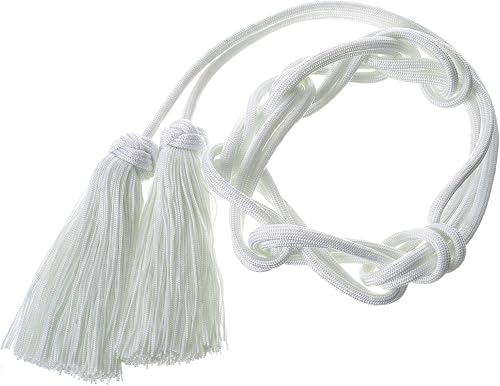 Holyart Monochrome Priestly Cincture White Tripoline Bow … - 1