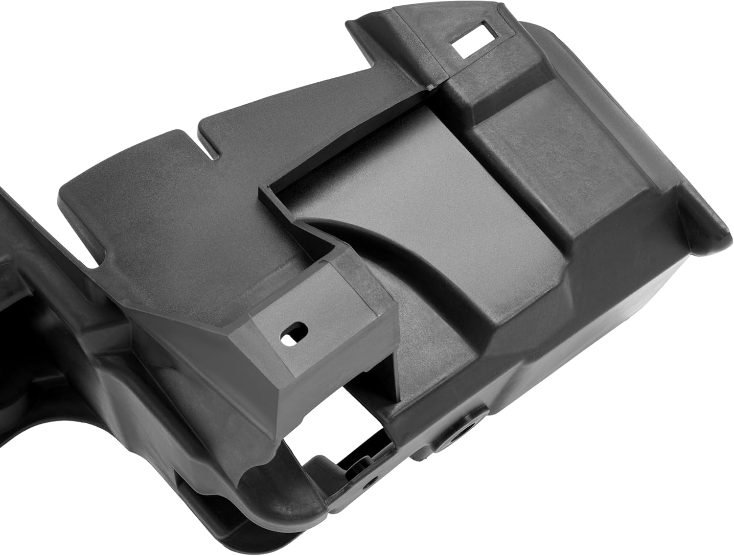 ALMULOO Header Panel Compatible with 2000-2005 Buick LeSabre Black PP Plastic Headlight Mounting Replacement For GM1221123 19150632