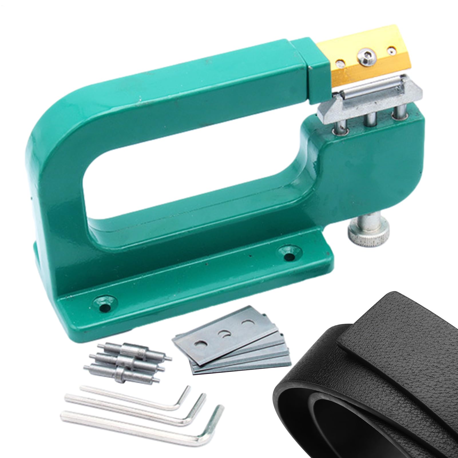 Generico Pelador manual – Herramienta para dividir la piel DIY | Herramienta para la artesanía de cuero | Ideal para dividir, pelar y modelar materiales en laboratorios, aficiones, Pro
