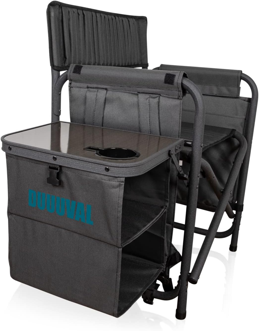 Picnic TIME NFL Unisex-Adult NFL Fusion Camping Chair with Side Table and Soft Cooler, Beach Chair for Adults, Lawn Chair