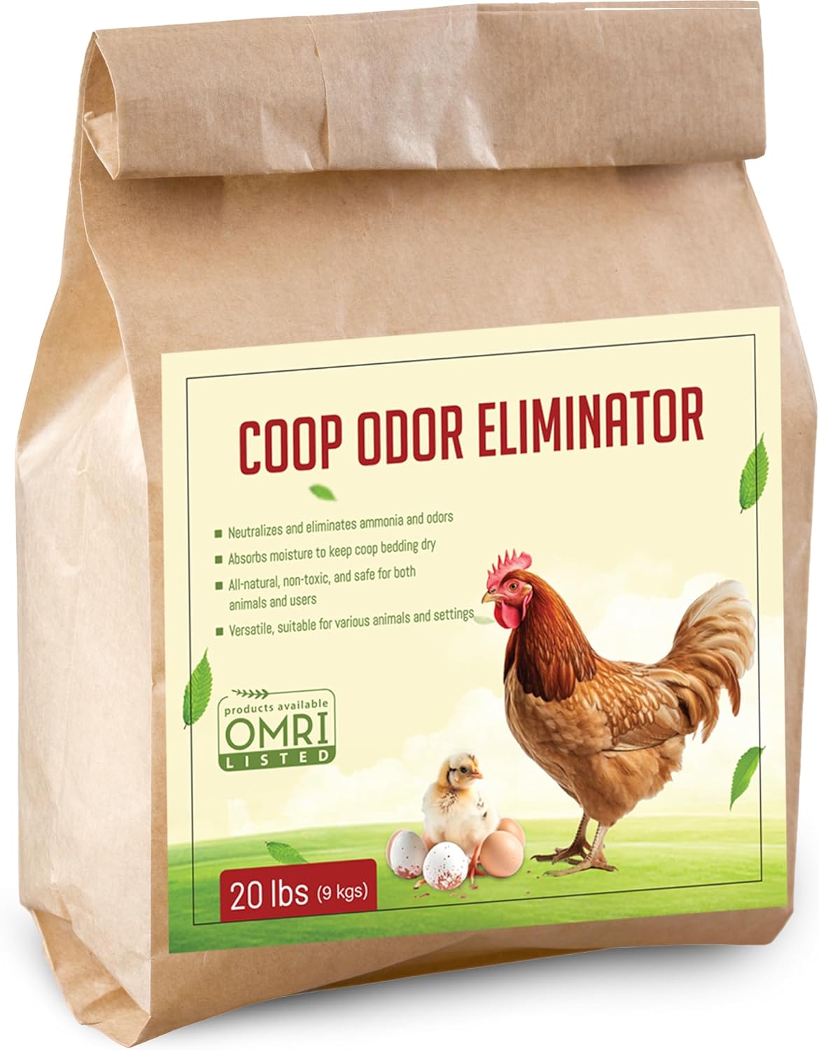 Coop Odor Eliminator 20 lbs FreshCoop Chicken