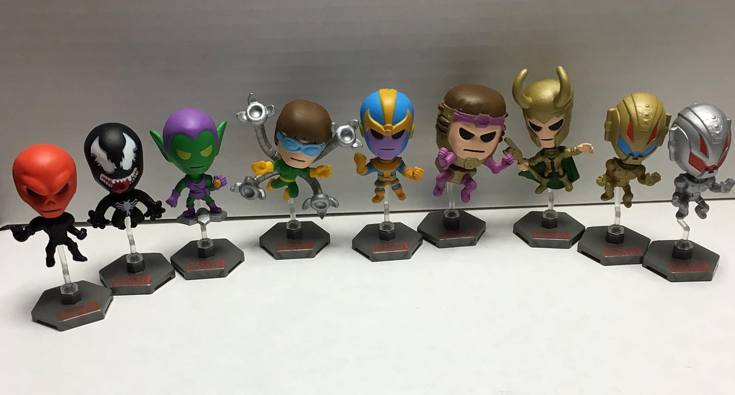 Buy Marvel Villains Series 1 Original Minis Bobbleheads set of 9 Online