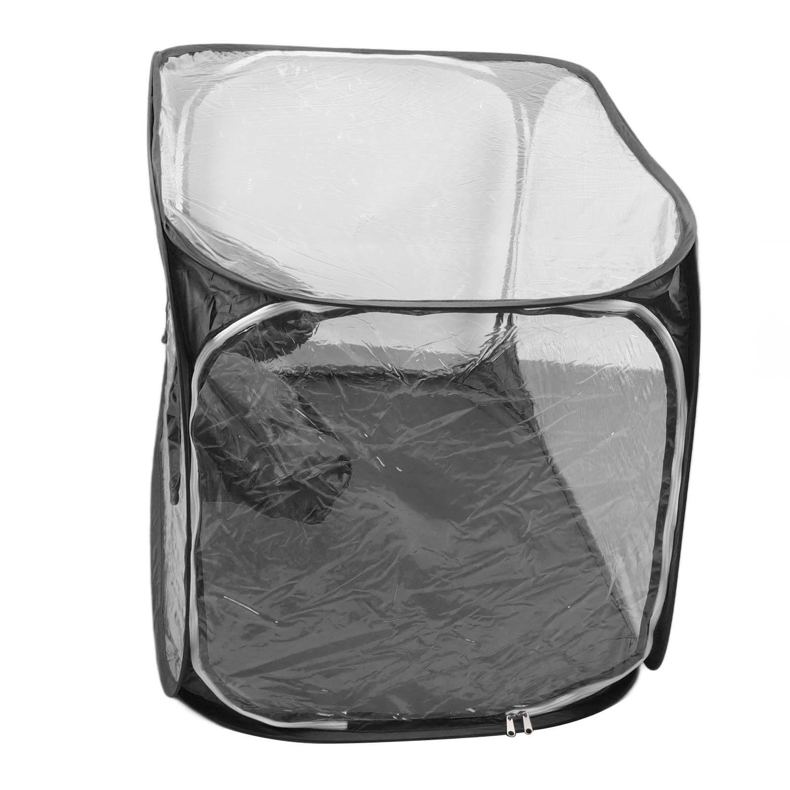 Jiawu Kit de Monotub pour Champignons, Boîte à Air Immobile pour la Culture de Champignons, Kit de Culture de Champignons à la Maison, Sacs de Culture de Champignons Pliables