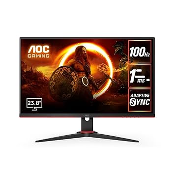 Amazon.co.jp: AOC モニター ディスプレイ 24G2E1/11, 23.8