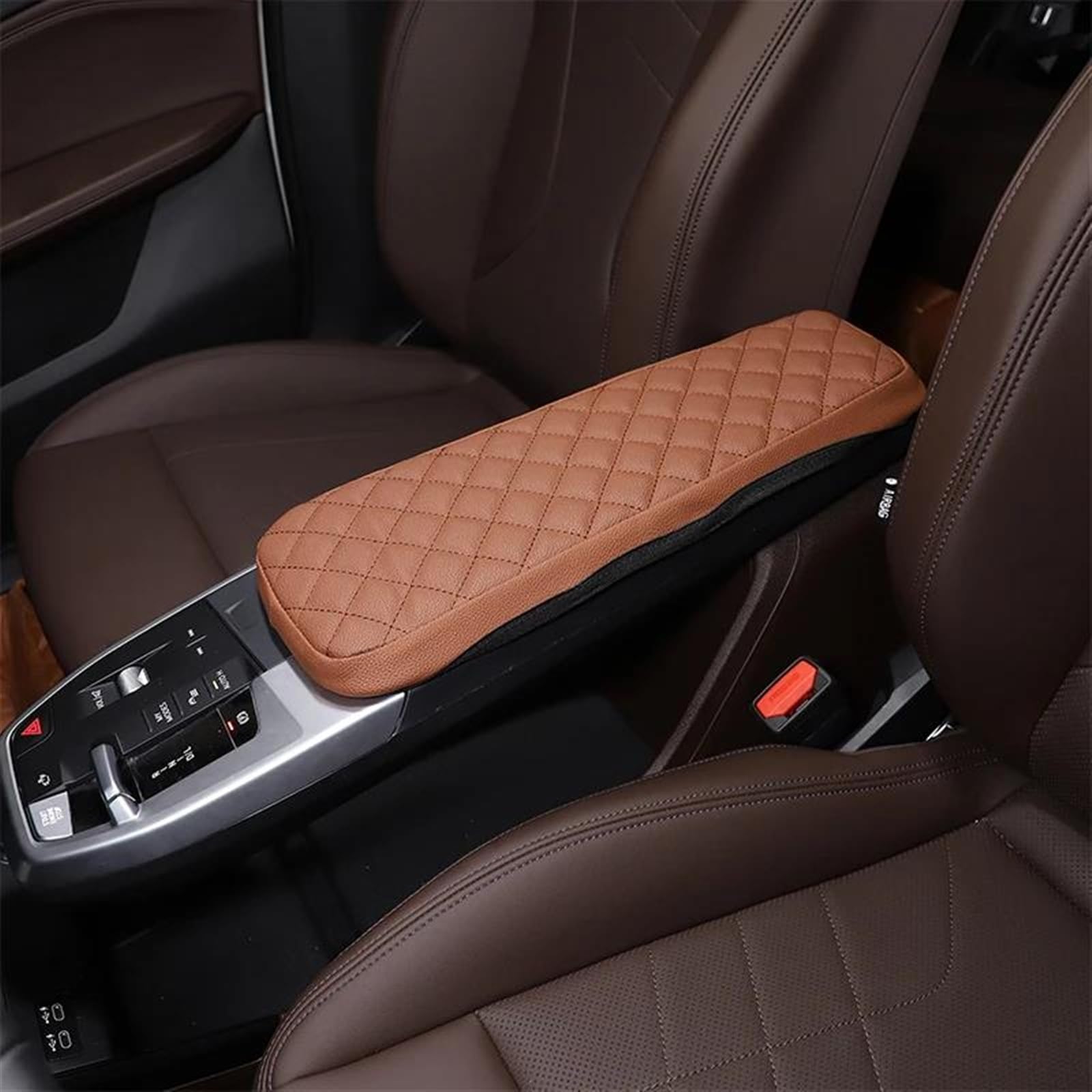 Auto Innen Armlehne Box Schutzhülle Leder Zentrale Konsole Abdeckung Zubehör Für X1 U11 2023 2024(Style C-Cloth)