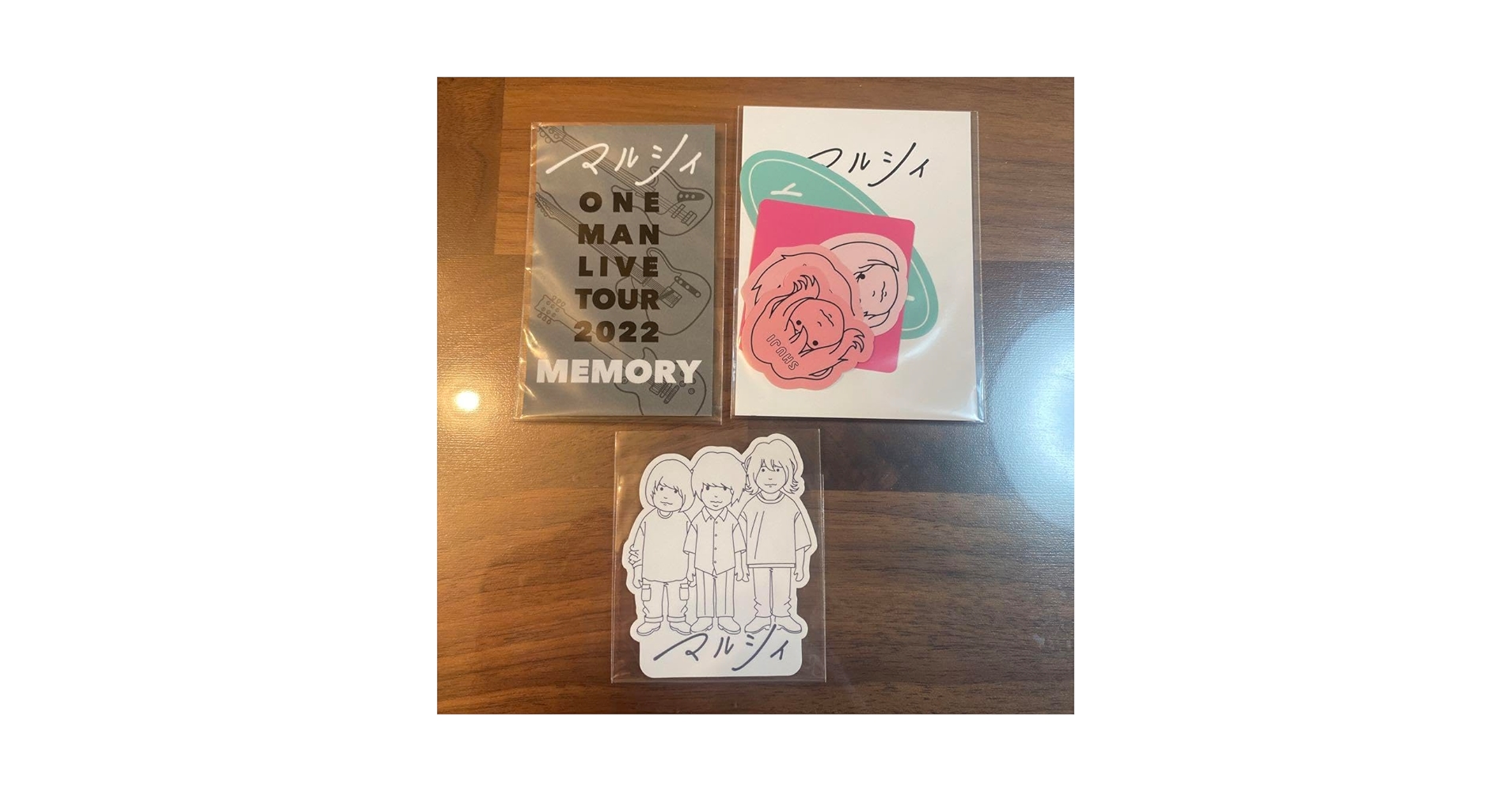 マルシィ デモCD、直筆サイン入りジャケット、ステッカー マルシィ CD直筆サインカード、ステッカー付き - メルカリ