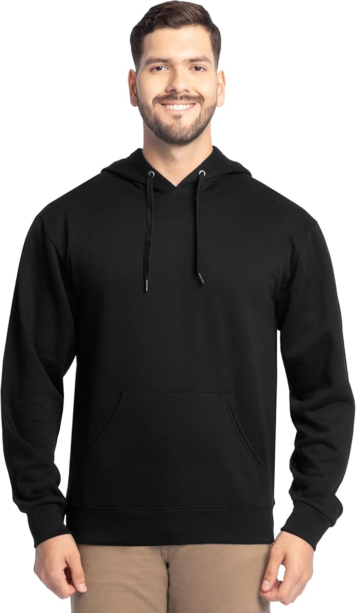 Fruit of the Loom mens Eversoft Fleece Pullover Hooded Sweatshirt, Moisture Wicking & Breathable