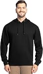 Fruit of The Loom Mens EverSoft Fleece Full Zip Hoodie JacketHooded Sweatshirt