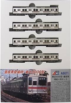 Amazon | マイクロエース Nゲージ 東武9000型・量産車 増結4両セット