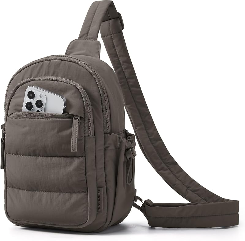 Bolso bandolera pequeño para mujer, bolso bandolera acolchado bolso hobo
