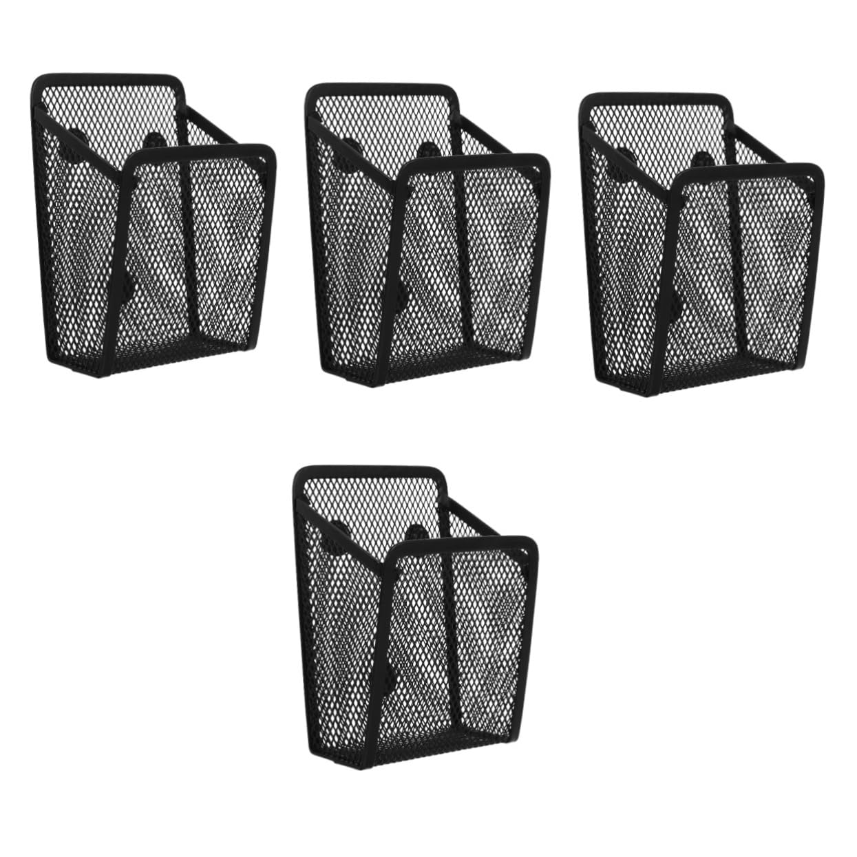Organisateur magnétique pour tableau blanc : support de rangement compact 4 pièces