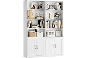 Spacious Hallway Bookshelves for Enhanced Storage and Display