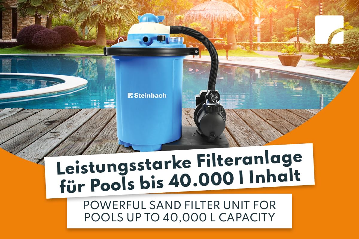 Speed Clean 40100 - Impianto di filtrazione a Sabbia Comfort 75, con Timer Integrato