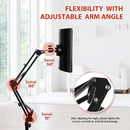 Miniatura 8 de Terapia de luz roja para cara y cuerpo, lámpara de terapia de luz infrarroja roja con soporte Led 660nm y 850nm dispositivo de luz infrarroja para