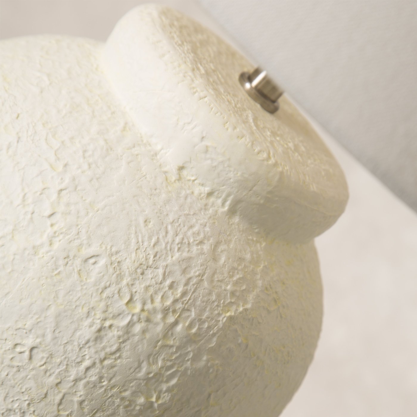 Lampe avec écran haute e27, 60 W, Blanc, 37 x 37