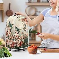Vista 267 de doginthehole Hummingbird Blender Covers for Kitchen, Washable Appliance Covers Anti Fingerprint Stain Resistant Polyester Blender Dust Cover