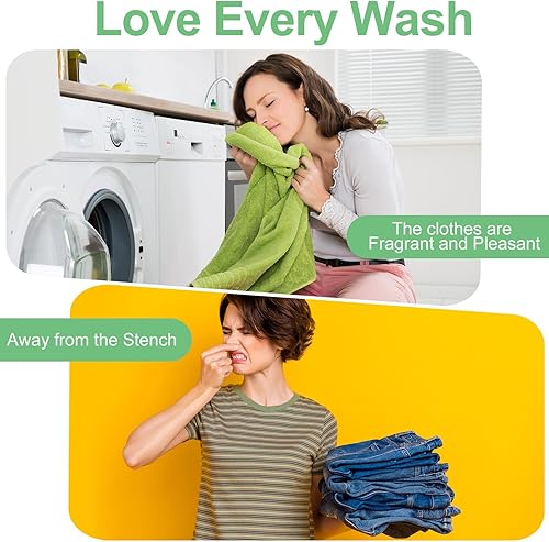 Miniatura 4 de Loopeer 600 cargas de detergente para ropa a granel sin fugas, hojas de jabón para ropa sucia, antisensibles, sin líquido, tiras de lavado para el