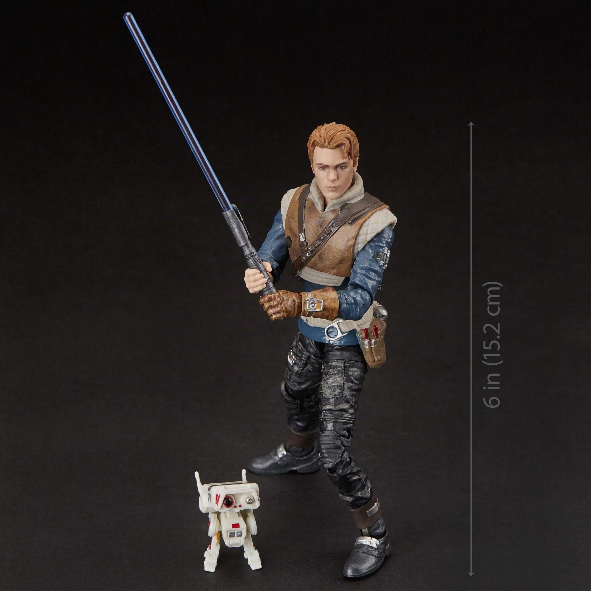 Star Wars Hasbro – E6961 The Black Series – Cal Kestis – Deluxe Aktionfigur, 15cm | Star Wars The Black Series Actionfigur, 15,2 cm, Cal Kestis #93 Reissue