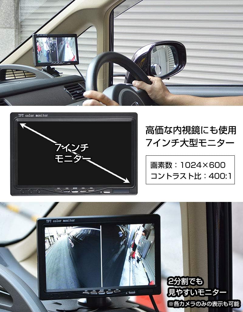 Amazon サンコー 見えない死角が良く見えるモニター付きブラインドカメラ Bldspcam バックカメラ本体 車 バイク Amazon サンコー 見えない死角が良く見えるモニター付きブラインドカメラ Bldspcam バックカメラ本体 車 バイク