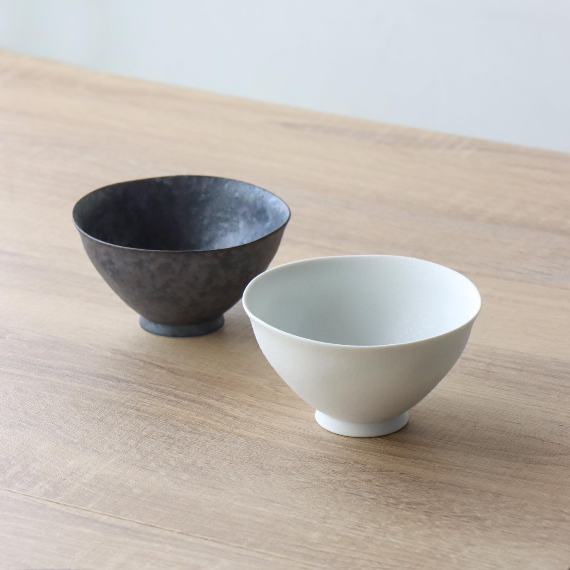 Arita Ware Lightweight Rice Bowl Black Rust Porcelain 4.5in Japanese Simple