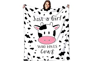 Cozy Cow Blanket: The Perfect Gift for Cow Enthusiasts