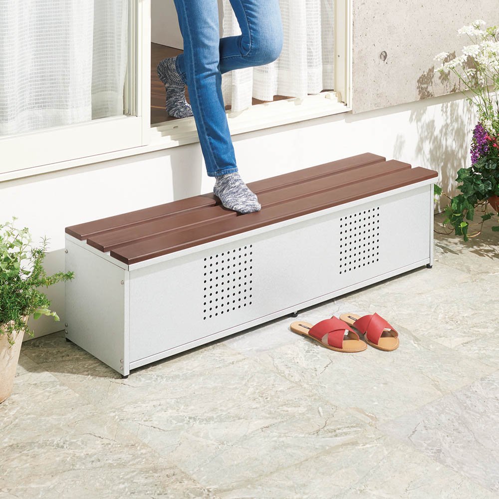 ディノス家具天然木踏台（新品） 天然木玄関ふみ台（ハイタイプ） 通販 - ディノス