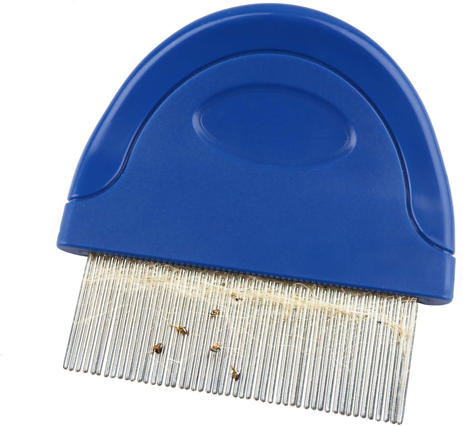 PrimePets Flea Comb for Cat Dog, Pet Hair Removal Comb, Removes Tangles