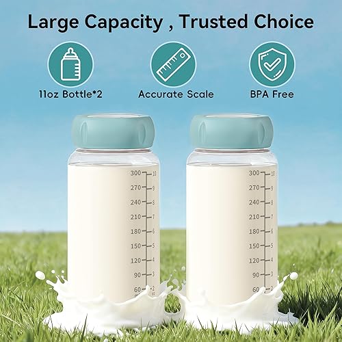 Miniatura 6 de Inaya Botella enfriadora portátil de leche materna de 22 onzas – Enfriador de leche materna de viaje con 24 horas de enfriamiento, esenciales para