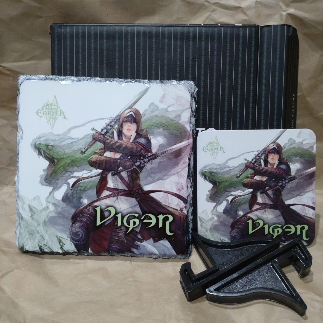 Amazon｜FF14 エオルゼアカフェ ジョブ石版 コースター ヴァイパー