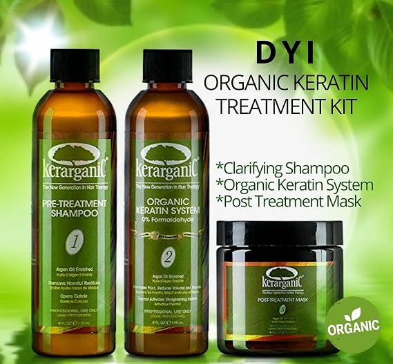 Kerarganic - Organic Keratin Treatment - Formaldehyde Free 16oz